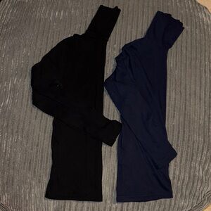 J. Crew Navy Turtleneck Top